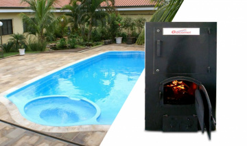 Geradora de gua Quente  Lenha 